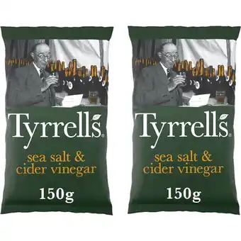 Albert Heijn Tyrrells Seasalt & Cider vinegar 2-pack aanbieding