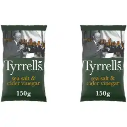 Albert Heijn Tyrrells Seasalt & Cider vinegar 2-pack aanbieding