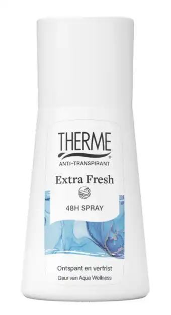 De Online Drogist Therme Extra Fresh 48H Deo Spray aanbieding