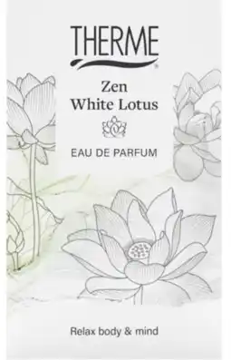 De Online Drogist Therme Zen White Lotus Eau de Parfum aanbieding