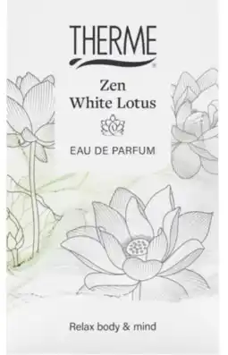 De Online Drogist Therme Zen White Lotus Eau de Parfum aanbieding