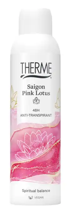 De Online Drogist Therme Saigon Pink Lotus 48H Deo Spray aanbieding