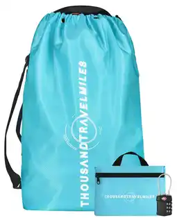 ANWB Thousandtravelmiles Flightbag Diamand Grit 70 100L Blauw Blauw aanbieding