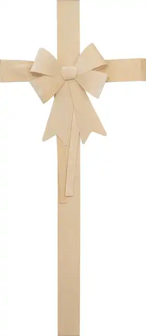 Intratuin Intratuin deurhanger strik beige 66 x 50,8 x 7,5 cm aanbieding