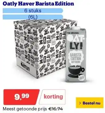 Bol.com Oatly Haver Barista Edition aanbieding