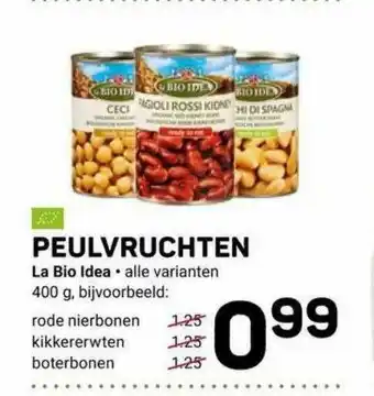 Ekoplaza Peulvruchten La Bio Idea aanbieding