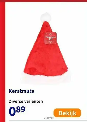 Action Kerstmuts aanbieding