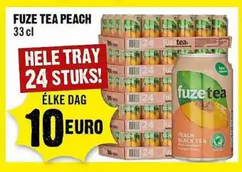 Dirck 3 Fuze Tea Peach aanbieding