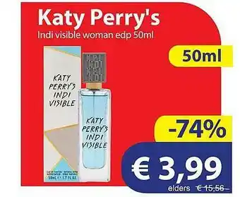 Die Grenze Katy Perry's Indi Visible Woman Edp 50ml aanbieding