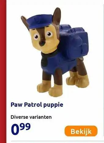 Action Paw Patrol Puppie aanbieding