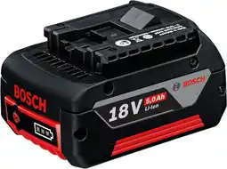 Amazon Bosch Professional 18V System accu GBA 18V 5.0Ah (in kartonnen doos) aanbieding