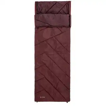 Bol.com VAUDE - Navajo 100 II SYN - Dark cherry - Slaapzak Synthetisch - Greenshape aanbieding