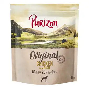 Zooplus 1kg Kip met Vis Adult Graanvrij Purizon Hondenvoer aanbieding
