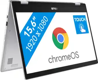 Coolblue ASUS Chromebook Flip CX1500FKA-E80049 aanbieding