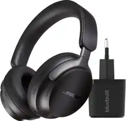 Coolblue Bose QuietComfort Ultra Headphones Zwart + Oplader aanbieding