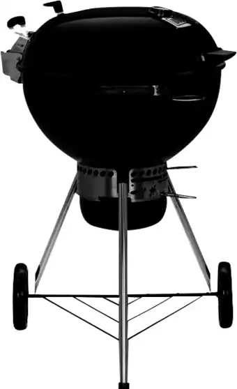 Coolblue Weber Master Touch Premium SE E-5775 Zwart + Weber luxe hoes 57 cm aanbieding