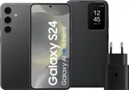 Coolblue Samsung Galaxy S24 256GB Zwart 5G + Accessoirepakket aanbieding