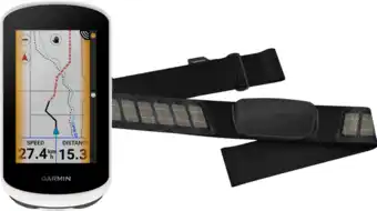 Coolblue Garmin Edge Explore 2 + HRM-Dual Hartslagmeter Borstband Zwa aanbieding