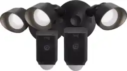 Coolblue Ring Floodlight Cam Wired Plus Zwart Duo-pack aanbieding