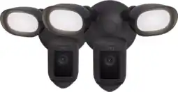 Coolblue Ring Floodlight Cam Wired Pro Zwart Duo-Pack aanbieding