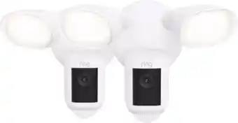 Coolblue Ring Floodlight Cam Wired Pro Wit Duo-pack aanbieding
