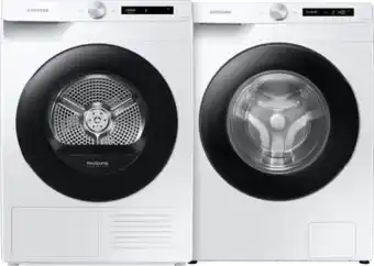 Coolblue Samsung WW90T534AAWCS2 + Samsung DV90T5240AW/S2 aanbieding