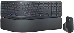 Coolblue Logitech K860 Ergonomisch Draadloos Toetsenbord QWERTY + Logitech MX Master 3S aanbieding