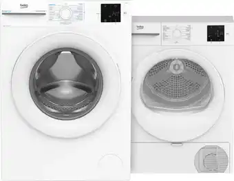 Coolblue Beko BM3WFU39412CW EnergySpin + Beko BM3T39232CW aanbieding