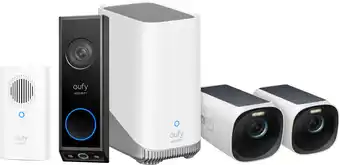 Coolblue Eufycam 3 Duo pack + Video Doorbell E340 + Chime aanbieding