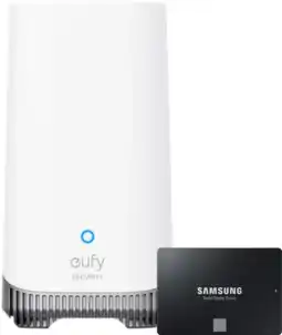 Coolblue Eufy Homebase 3 + Samsung 870 EVO 500GB SSD aanbieding