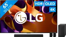 Coolblue LG OLED65G45LW (2024) + LG DS60TR aanbieding
