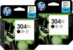 Coolblue HP 304XL Cartridges Zwart Duo Pack aanbieding