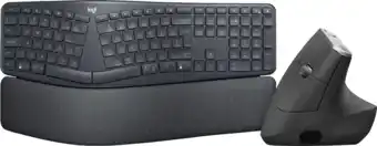 Coolblue Logitech K860 + Logitech MX Vertical Ergo Muis aanbieding
