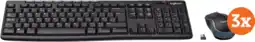 Coolblue Logitech MK270 Draadloos Toetsenbord en Muis QWERTY 3-Pack aanbieding