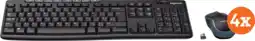 Coolblue Logitech MK270 Draadloos Toetsenbord en Muis QWERTY 4-Pack aanbieding