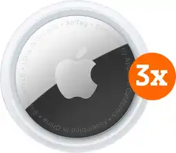 Coolblue Apple AirTag 3-Pack aanbieding