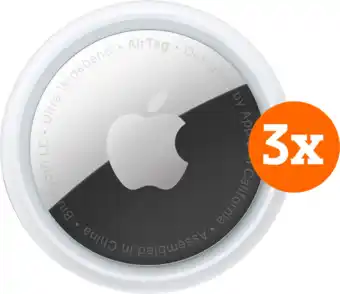 Coolblue Apple AirTag 3-Pack aanbieding