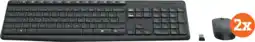 Coolblue Logitech MK235 Draadloze Toetsenbord en Muis QWERTY 2-Pack aanbieding