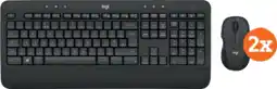 Coolblue Logitech MK545 Draadloze Toetsenbord en Muis QWERTY 2-Pack aanbieding