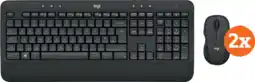Coolblue Logitech MK545 Draadloze Toetsenbord en Muis QWERTY 2-Pack aanbieding