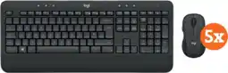 Coolblue Logitech MK545 Draadloze Toetsenbord en Muis QWERTY 5-Pack aanbieding