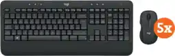 Coolblue Logitech MK545 Draadloze Toetsenbord en Muis QWERTY 5-Pack aanbieding