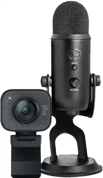 Coolblue StreamCam + Blue Yeti aanbieding