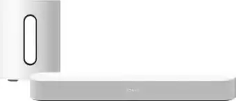 Coolblue Sonos Beam Gen2 + Sub Mini Wit aanbieding