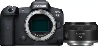 Coolblue Canon EOS R5 + RF 50mm f/1.8 STM aanbieding