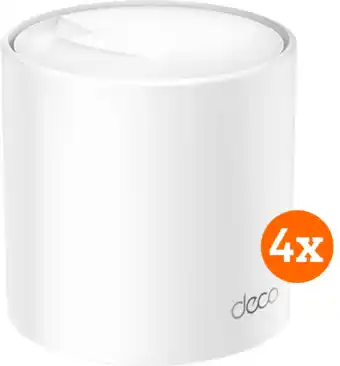 Coolblue TP-Link Deco X60 4-Pack aanbieding