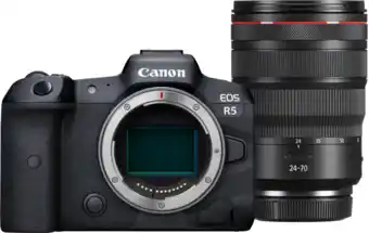 Coolblue Canon EOS R5 + RF 24-70mm f/2.8L IS USM aanbieding