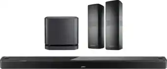 Coolblue Bose Smart Ultra Soundbar + Bass Module 500 + Surround Speakers 700 Zwart aanbieding