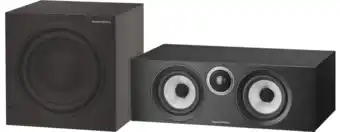 Coolblue Bowers & Wilkins HTM6 S3 + ASW608 Zwart aanbieding