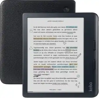 Coolblue Kobo Libra Colour Zwart aanbieding